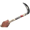 Faux Japonaise Manuelle - Lame Acier Chromax 18 Cm - Manche 36 Cm - Pour Coupe Herbe Dure, Roseaux, Pampa