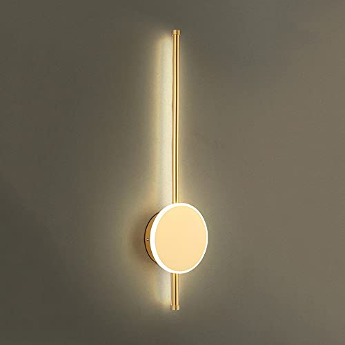 Modern LED Linear Wall Sconce - Geometric Wall Wash Lights for Living Room, Bedroom, and Hallway - 3000K Warm White Wall Lighting Fixture