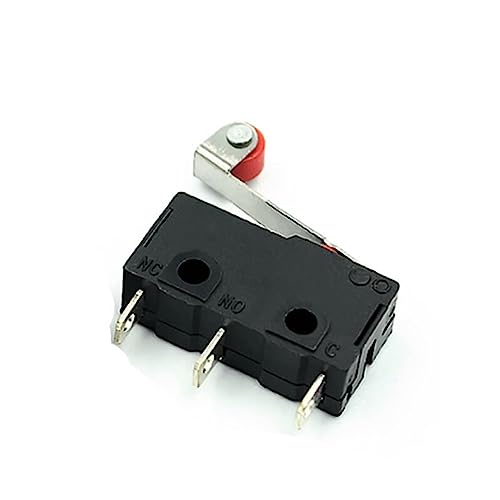 Micro interrupteur fin de course KW12 SPDT 5A 250V levier rouleau actionneur 3 broches