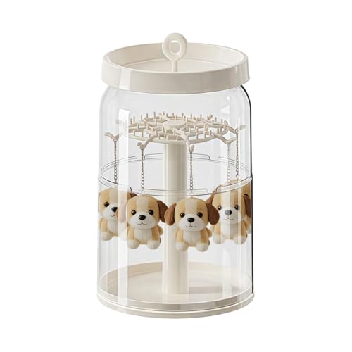 Vitrina para figuras, caja giratoria de...