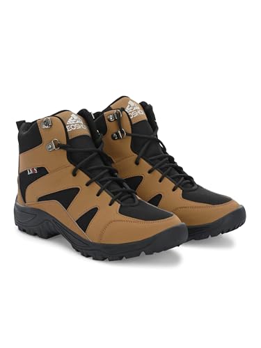 Image of Leo Men's Waterproof Non-Slip Lightweight Outdoor Mid Top Ankle Boots For Men Boots For Men