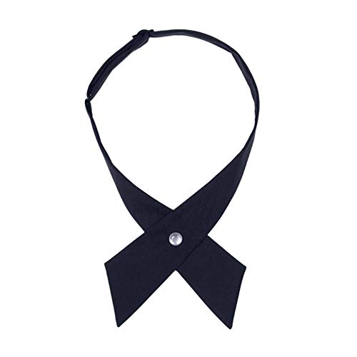 Men & Women Adjustable Criss-Cross Bow tie School Uniform Pre Tied Bows for Girls Bow tie