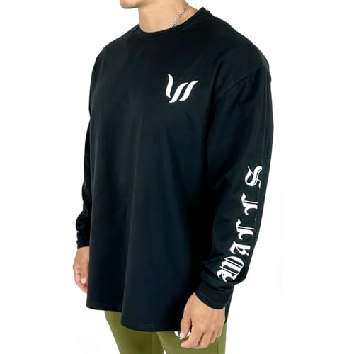 [WILLS FITNESS] I[o[TCY OTVc rbOVGbg ܕ Y T EBYtBbglX MEDIEVAL LOGO LONG SLEEVE OVERSIZE T-SHIRT  ؃g W EGA X|[cEFA