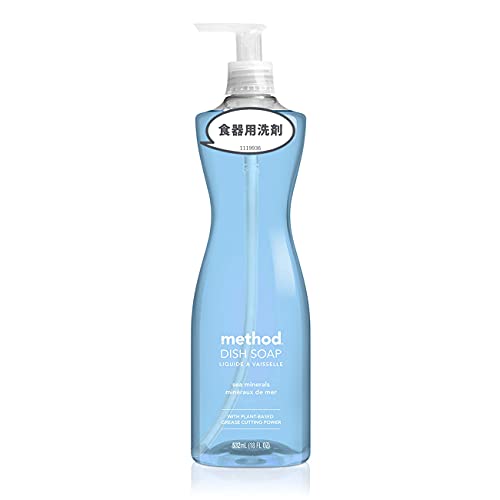 Image of Method Dish Detergent, Sea Minerals Scent, 18.0 fl oz (532 ml), Dish Soap, Pump Type