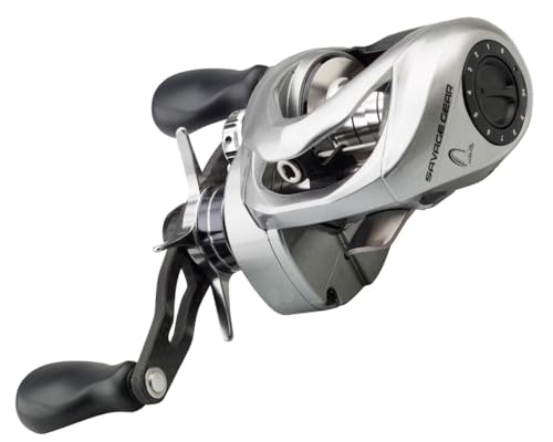Savage Gear SG10 300 BC 5.6:1 RH - Rechtshand Rolle zum Kunstköderangeln, Baitcast Angelrolle zum Spinnangeln