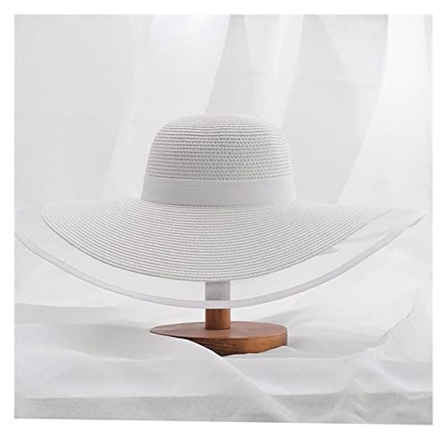 Chapeau de soleil d'été surdimensionné pliable et léger pour une protection totale en voyage