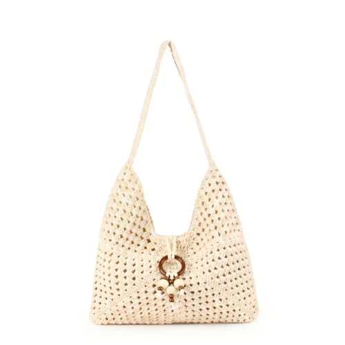 Sac de vacances léger à la plage en crochet pour femmes actives