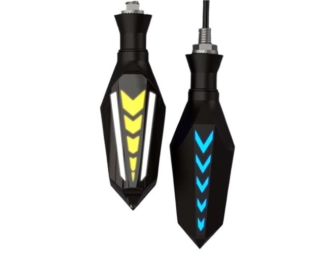 Clignotant LED pour moto arrière universel idéal pour trajets nocturnes