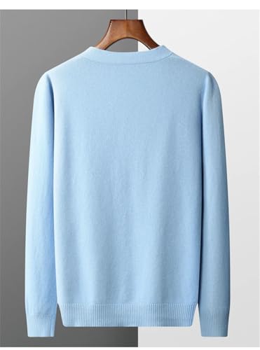 Men's Cardigan Sweater Loose Long V-Neck Plus Size Casual Knit Sweaters3