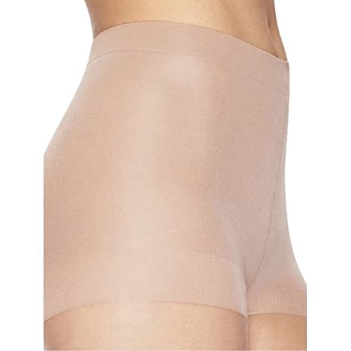 Image of L'eggs Silken Mist Women's Control Top Silky Sheer Tights, Nude, Queen Plus, 2 Pair