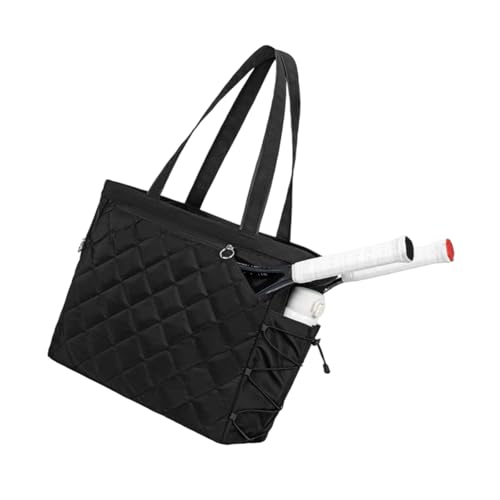 Sac raquette de tennis avec porte-bouteille et grand compartiment chaussures isolé