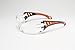 ToolFreak Rip Out Safety Glasses - Clear - Polycarbonate Lens & UV Protection - Foam Padding & Adjustable Strap - Impact Resistance & Distortion-Free Lenses (Hard Case)