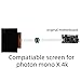 Compatiable with Anycubic Photon Mono X Screen Replacement, PJ089Y2V5 8.9 Inches Monochrome LCD Screen 4K Mono LCD with 3840 x2400 Resolution (Type 1-PJ089Y2V5)