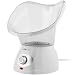 Clatronic® 2in1 Gesichtssauna und Inhalationsgerät | Face Steamer inkl. Aromaaufsatz & Inhalator | zur kosmetischen Gesichtspflege & Inhalation | 3-Stufen für bedarfsgerechte Dampfdosierung | GS 3656