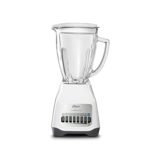 La mejor comparación de licuadora osterizer 10 velocidades comprados en linea. 46 Oster Licuadora Blanca 6 Velocidades + Pulso, Vaso de Vidrio mod. Blstsog5661W