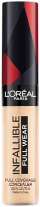 L'Oreal Paris Infallible More Than Concealer, Full Coverage, 308 Vanilla