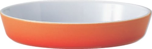 Amazon｜Emile Henry オーバルベーキング皿 S 2枚組 オレンジ 0111-2