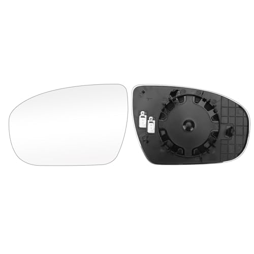 TTCR-II Ersatzspiegel Kompatibel mit Hyundai i20 Spiegelglas Beheizbar 2014 2015 2016 2017 2018 2019 2020, Fahrerseite Ersatz Rückspiegel Glas Ohne Kabel Hyundai i20 Außenspiegel Glas-(Links)