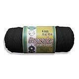 Bonnie Macrame Craft Cord 4mmX50yd - Black