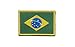 Produktbild Aufnäher Patch Flagge Brasilien - 8 x 6 cm