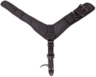 Myhoomowe Color Negro Tiro con arco Pinza Ayuda a la Liberación del arco Compuesto Correa Pro Trigger Wristband Bow Release