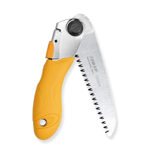 Handsägen Astsägen SK5 Sägeblatt 130mm Multifunktions Klappsäge für Garten mit TPR Softgriff und Sicherheitsverriegelung,Japansäge für Den Garten Oder Baumschnitt Camping Handsägen Astsägen SK5 Sägeblatt 130mm Multifunktions Klappsäge für Garten mit TPR Softgriff und Sicherheitsverriegelung,Japansäge für Den Garten Oder Baumschnitt Camping