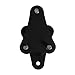 Extreme Max 5001.5797 Spare Tire Relocation Bracket for 2007-2018 Jeep Wrangler JK Models,Black
