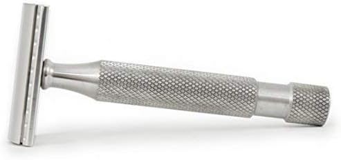 Above The Tie Kronos Aggressive H1 All Stainless Steel Closed Comb Safety Razor - No Blades Included