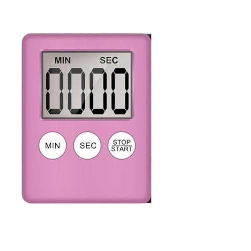 LED �L�b�`���^�C�}�[���C�z���J�E���g�_�E���X�g�b�v�E�H�b�`�����w�K�^�C�}�[�d�q�^�C�}�[ LCD ���^�ڊo�܂����v �g���₷��(Pink)