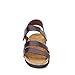 NAOT Kayla Women's Sandals – 3-Strap Support with Backstrap, Cork-Latex Footbed, Arch Support – Comfortable for All-Day Walking Buffalo Leather 6-6.5 N-M US