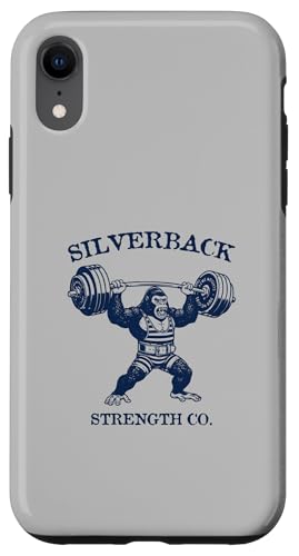 Silverback Strength Co �E�G�C�g���t�e�B���O �S�����f�U�C�� �X�}�z�P�[�X iPhone XR �p