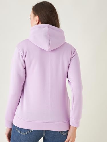 Image of Pivl Women Solid Hooded Jacket for Winter