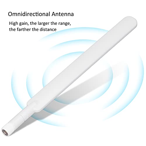 Antena omnidirecional, 2 unidades de antena omnidirecional 4G LTE transmissão de dados de alto ganho