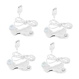 Housoutil 4 Pièces Écran Clicker WiFi Téléphone Clavier Supports...