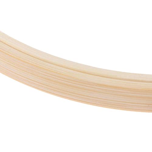 Round Embroidery Hoop 16 Inch Bamboo Circle Cross Stitch Frame Hoop Ring For Embroidery And Cross Stitch #TOP6