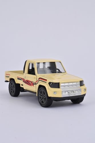 Diecast Metal 4 Wheel Car Model (Gold)