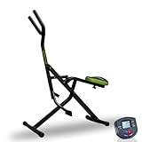 GYMFORM AB Booster Plus Ganzkörper-Heimtrainer – Klappbares Fitnessgerät für Bauch, Beine, Po & Rücken – Inkl. Trainingscomputer, Anleitung & Diätplan – Bauchmuskeltrainer & Kraftstation für Zuhause