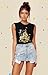 Magical Castle Tank Top Women: Magic Kingdom Shirts Cute Graphic Holiday Vest Summer Vacation Sleeveless Shirt Black