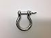Marine Boat Hardware Stainless Steel 304 Rigging Screw PIN Bow Shackles 1/4