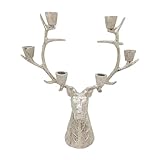 Festive Glow Reindeer Candle Holder