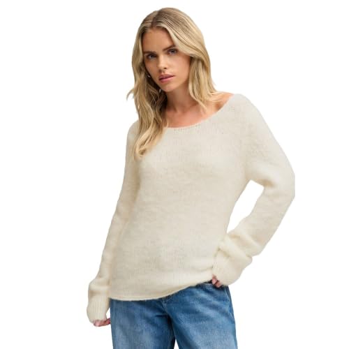 Superdry Femme Pull Encolure Bateau Coupe Décontractée - vue 2