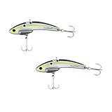 SteelShad - Mini Series (1/4 oz) Sexy Shad - 2 Pack - Lipless Crankbait for Freshwater Fishing - Perfect for Ice Fishing, Pan Fishing, Crappie, Walleye and Bass