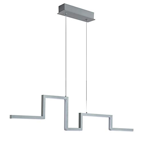 Lustre LED télécommandé et réglable en hauteur pour un éclairage de salon sur mesure