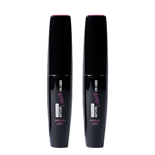 Jigott Cat’s Eye Delineador Líquido Waterproof Negro 2 Pack miniatura 3