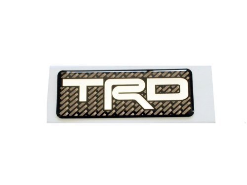 Amazon | 【US直輸入純正品】 トヨタ TRD カーボン エンブレム 