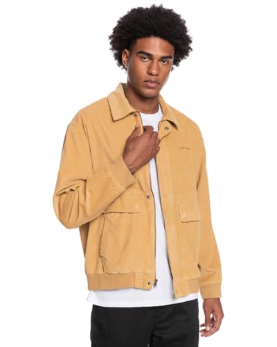 Quiksilver Sens of Classic - Chaqueta de Pana - Hombre - L - Beige.