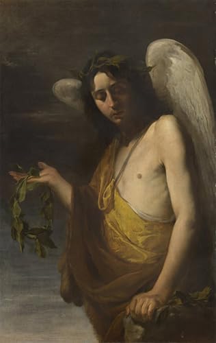 Cuadro Allegoria amore virtuoso Valentin De Boulogne decoración paredes 60x90