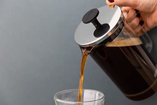 La Cafetière All-Glass French Press Coffee Maker Cafetière, 8 Cup, Clear, Eight Cup - Image 4