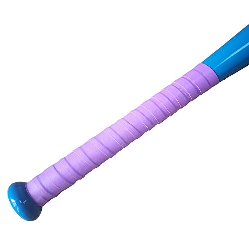 Zingther Premium Super Tacky Tennis Racket Grip Tape/Racquet Overgrip For Badminton Raquet, Racquetball, Squash And Pickleball Paddle - Top Grade Tack Feel (3 Grips,Purple) #TOP3