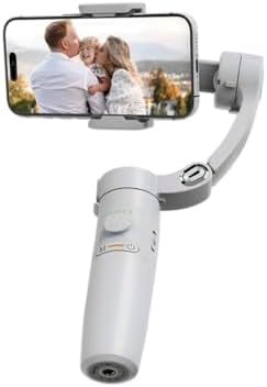Estabilizador Gimbal 3 Eixos Dobrável para Celular com Tripé – Es...
